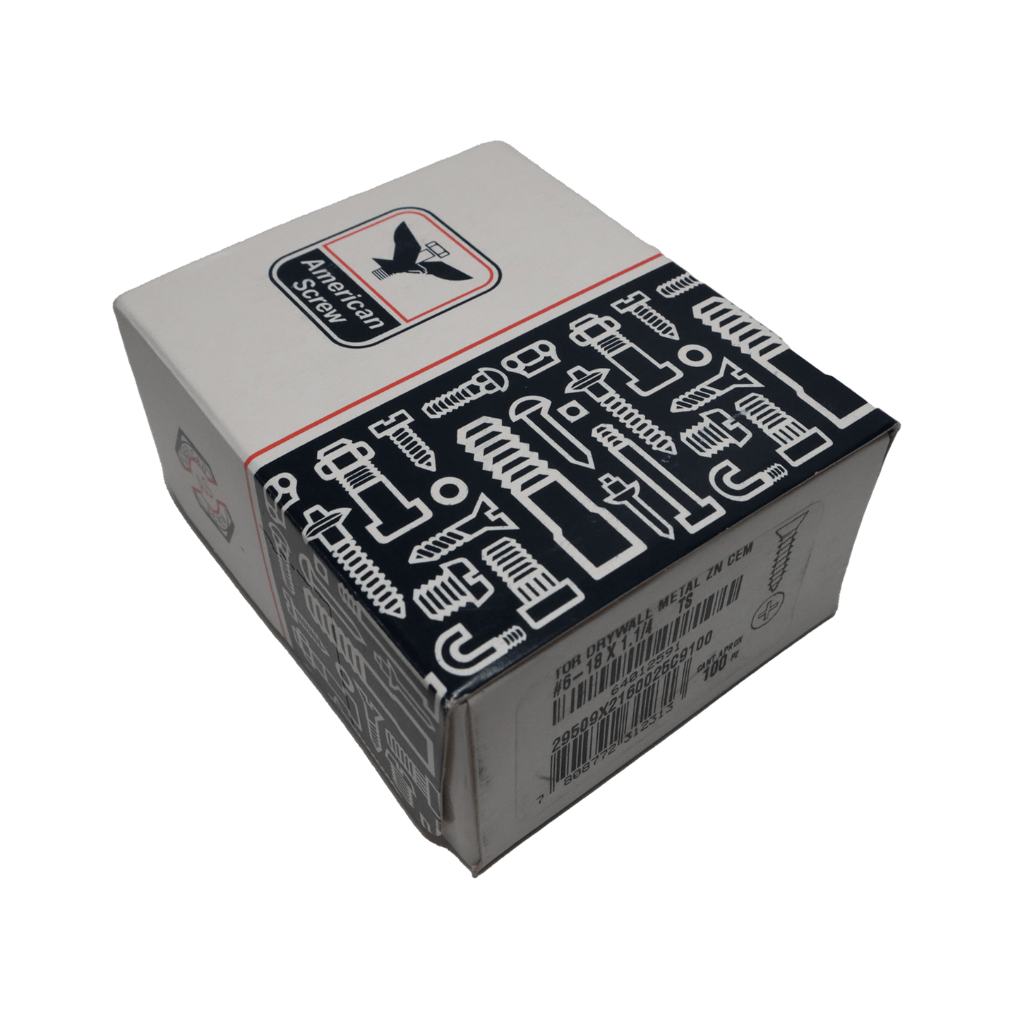 Tornillo DryWall Zn6 - 18x1.1/4'' 100uds. American ScreW - Herram.cl