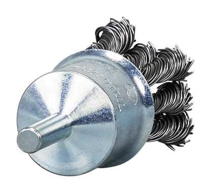 Grata Pincel Acero Trenzado 24mm (1'') Toma 1/4'' - Makita - Herram.cl