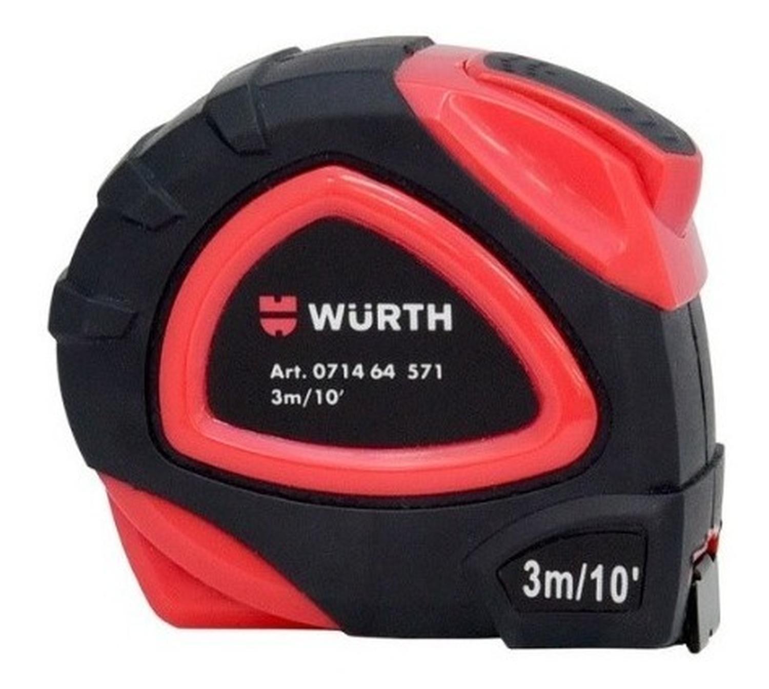 Huincha Medir 16mm 3 Metros - Wurth - Herram.cl