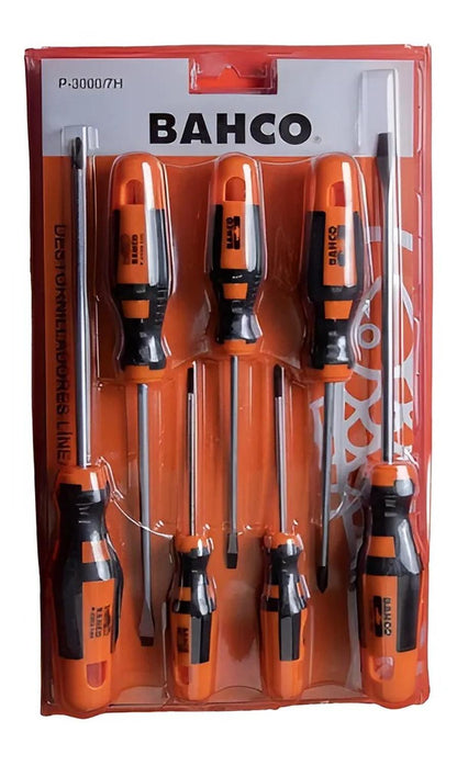 Juego Premium de Destornilladores 7 Piezas – Bahco - Herram.cl