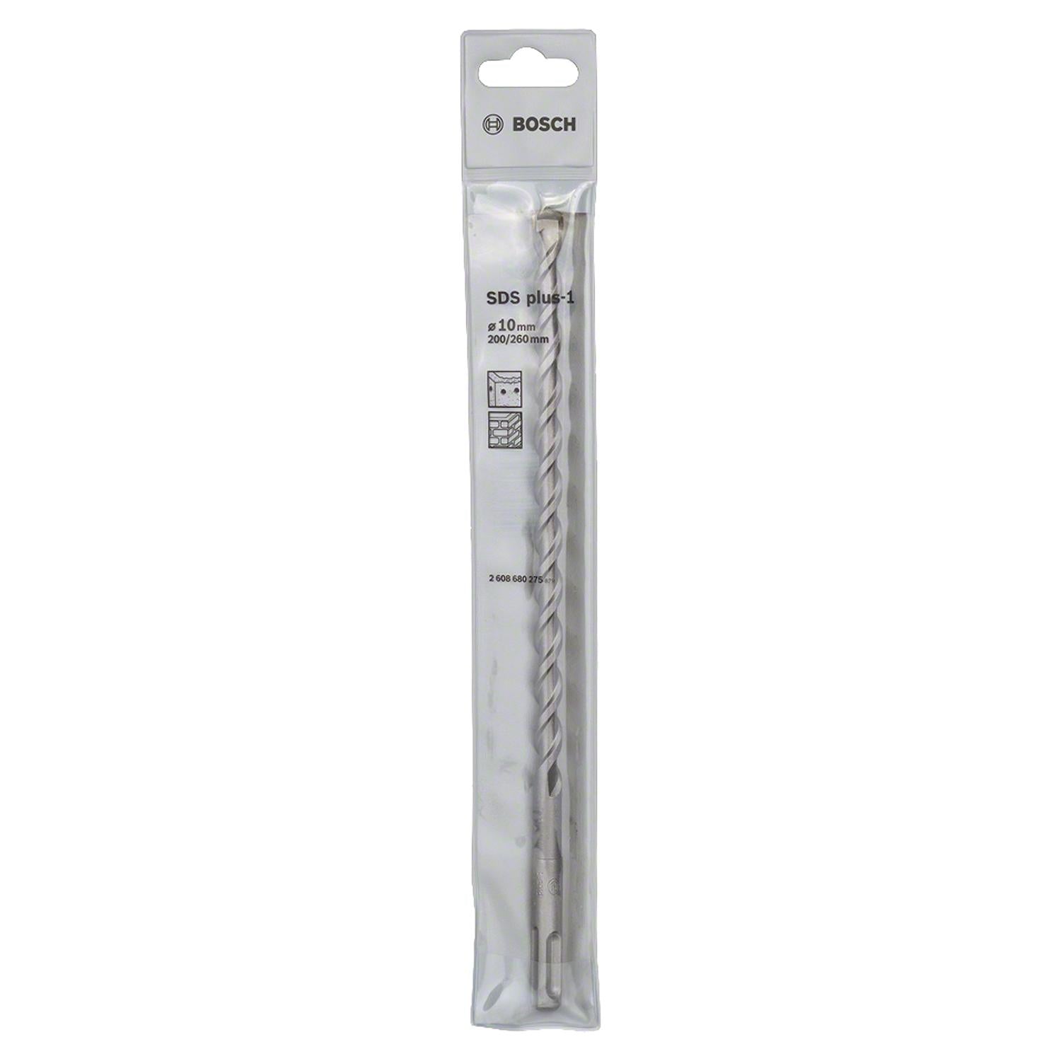 Broca SDS - Plus - 1 - 2 aristas - 10x200x260mm - Bosch - Herram.cl