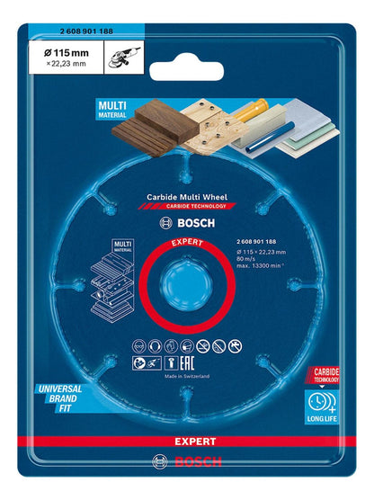 Disco De Corte Multi - Wheel Bosch Para Esmeril 115mm - Herram.cl