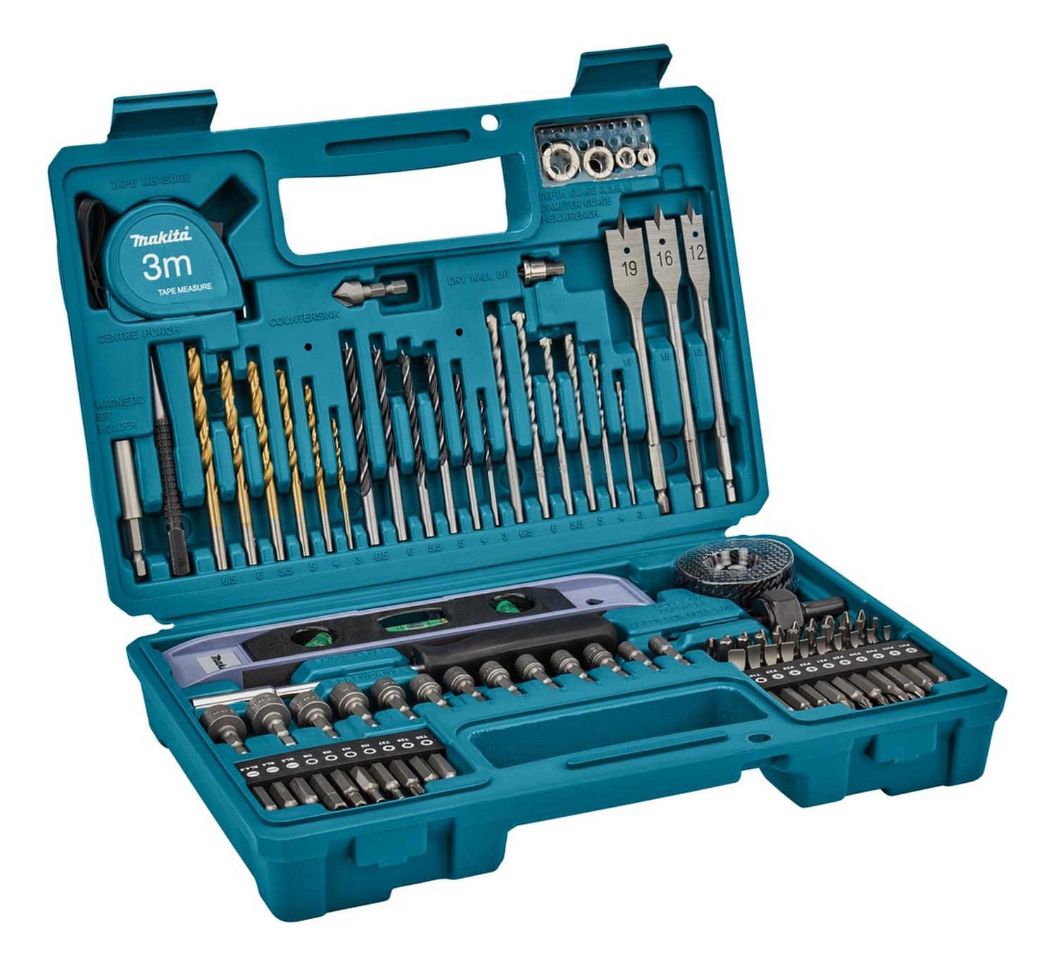Set Accesorios Y Herramientas Manuales 102 Pzs Makita - Herram.cl