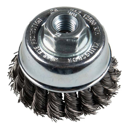 Grata Copa Trenzada Acero BT600Z 100mm / M14 - Klingspor - Herram.cl