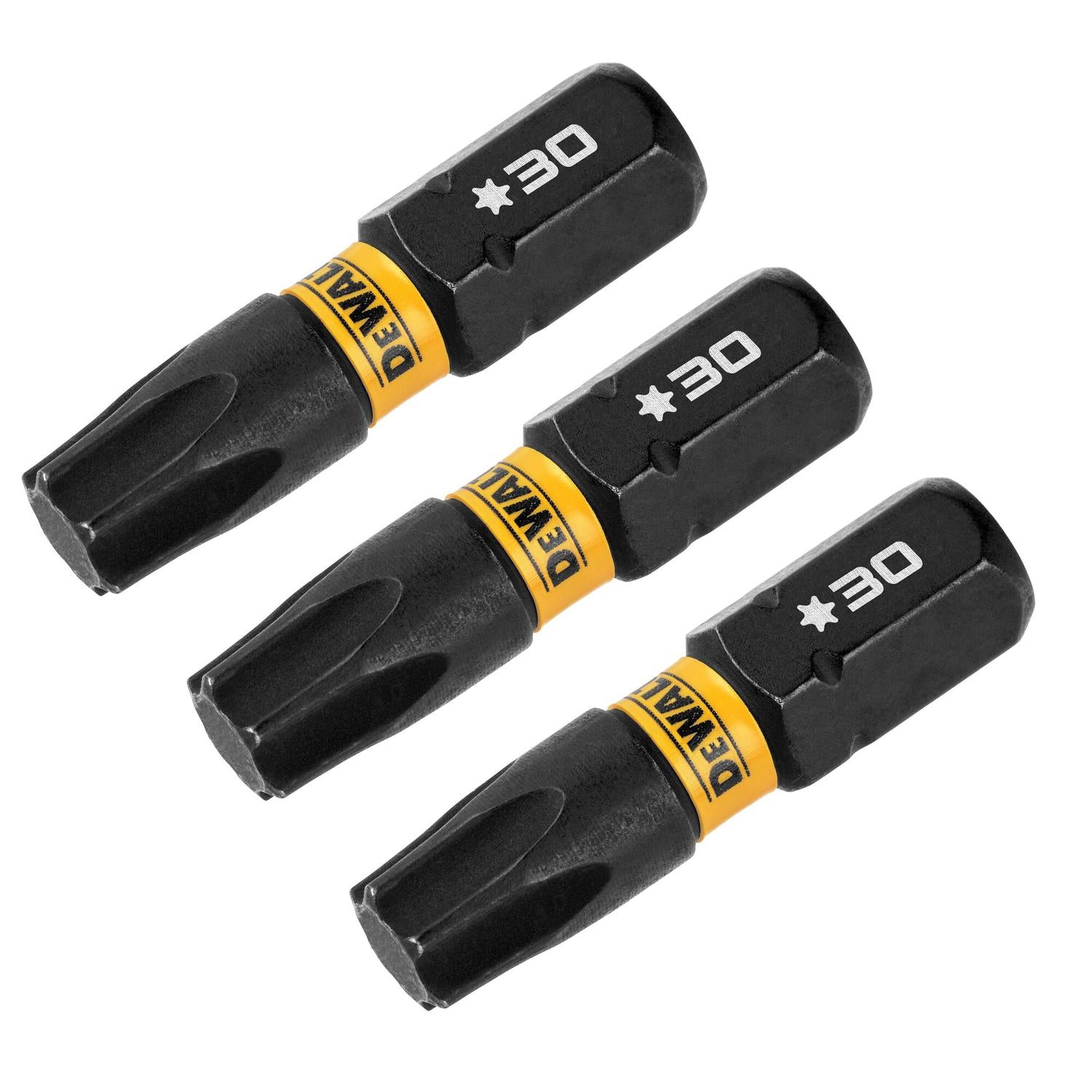 Puntas FLEXTORQ T30 - 1'' (25.4mm) 3 Pzas - DeWALT - Herram.cl