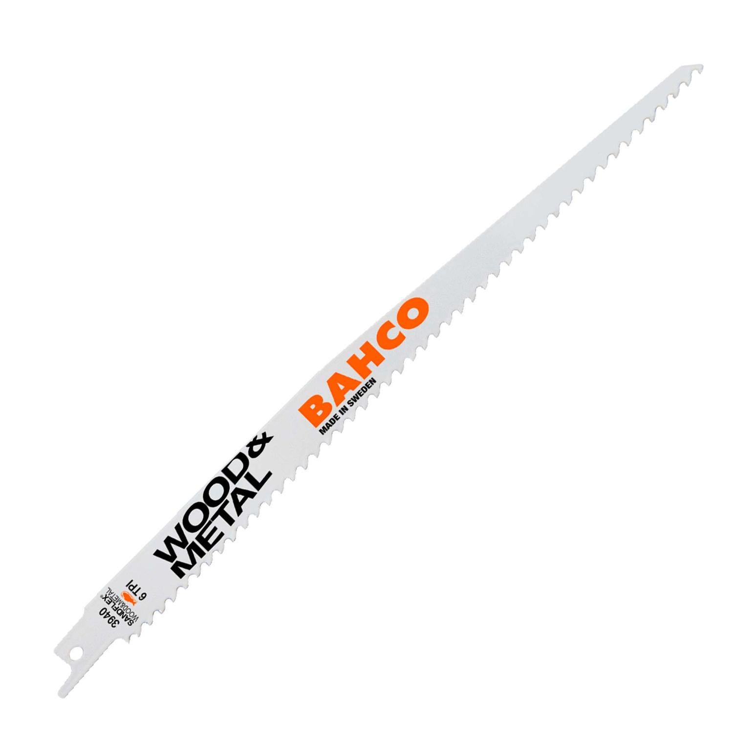 Pack 2 Hojas De Sierra Sable Madera & Metal 300mm - Bahco - Herram.cl
