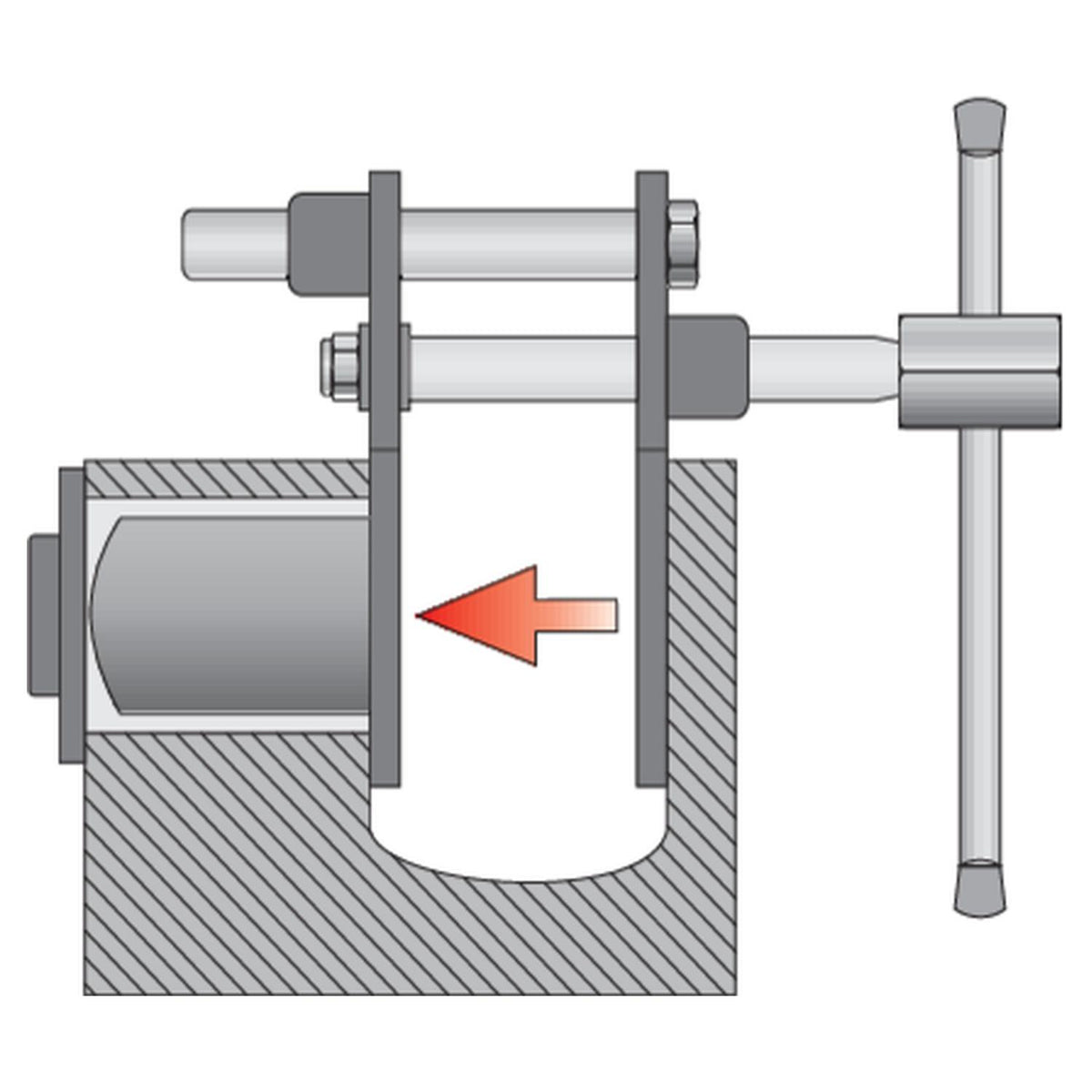 Separador Pistón Freno Disco YATO YT-0610 0-65mm 1/2" - Herram.cl