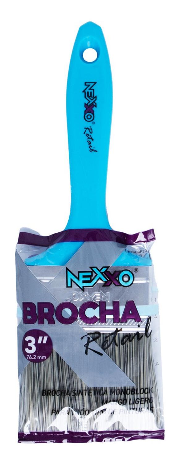 Brocha Para Pintar 3'' (76,2mm) Monoblock - Nexxo - Herram.cl
