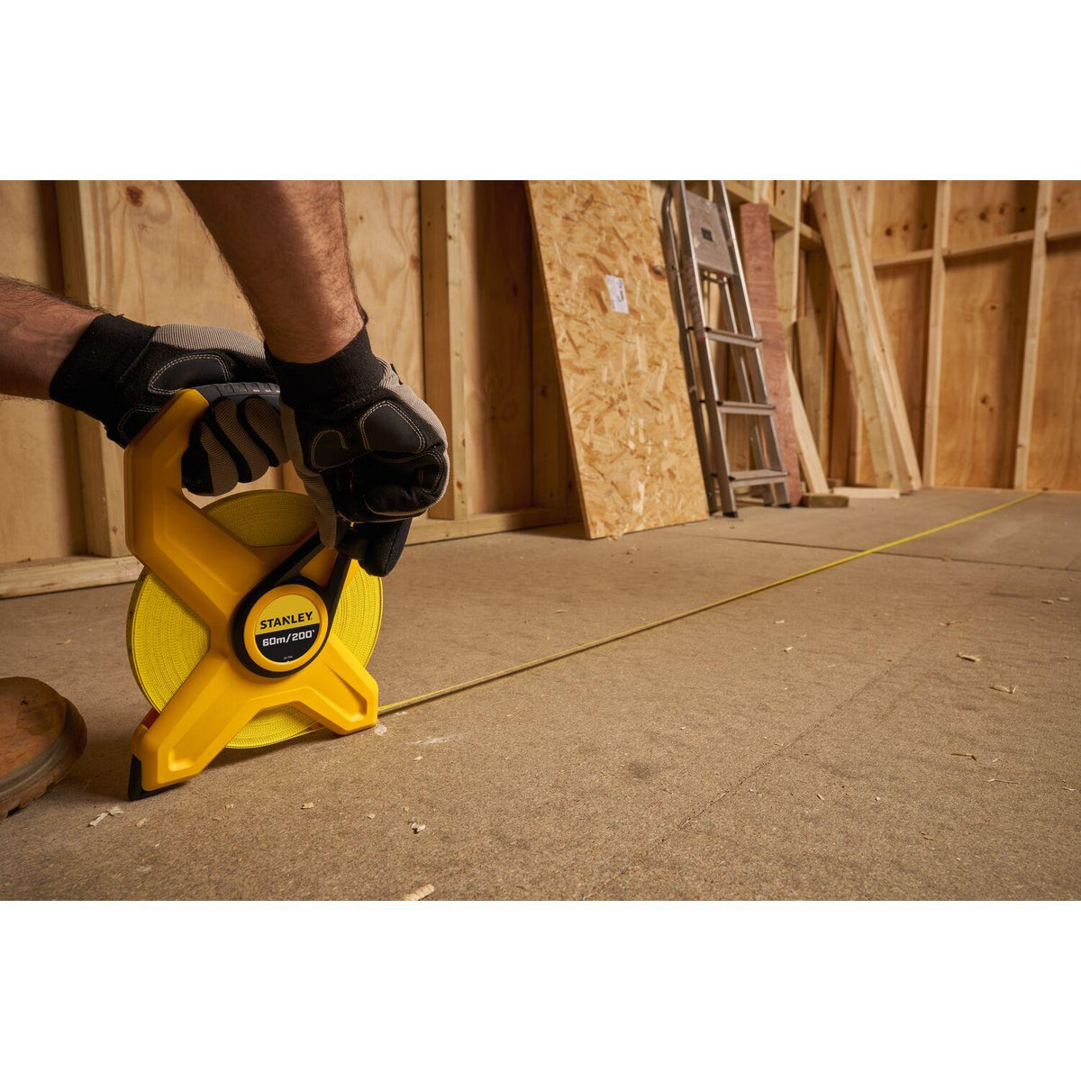 Cinta métrica Larga Fibra De Vidrio 60m/33' - Stanley - Herram.cl