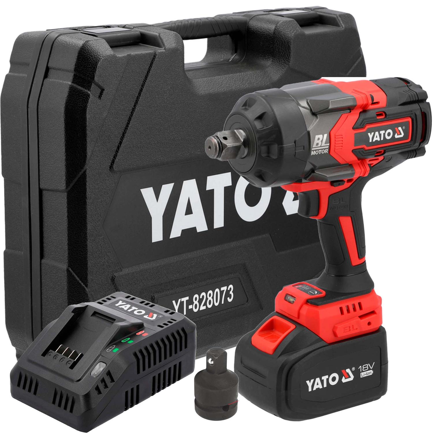 Llave De Impacto Inalámbrica 18V / 3/4'' / 2400 Nm - Yato - Herram.cl