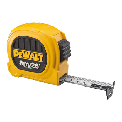 Huincha de Medir 8M/26'x25mm Diseño Compacto - DeWALT - Herram.cl