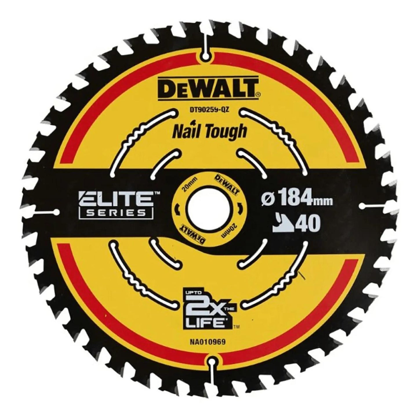 Disco de Sierra ELITE 7 - 1/4'' Eje 20mm 40 D - DeWALT - Herram.cl