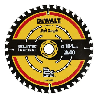 Disco de Sierra ELITE 7 - 1/4'' Eje 20mm 40 D - DeWALT - Herram.cl