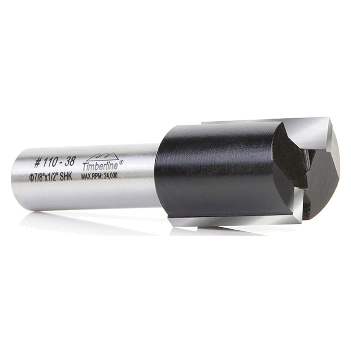 Fresa Recta 7/8''x1-1/4'' Vástago 1/2'' - Timberline - Herram.cl