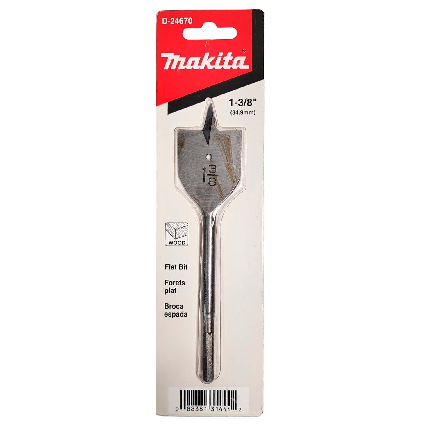 Broca Paleta 1 - 3/8''x6'' (34.9x152 mm) - Makita - Herram.cl