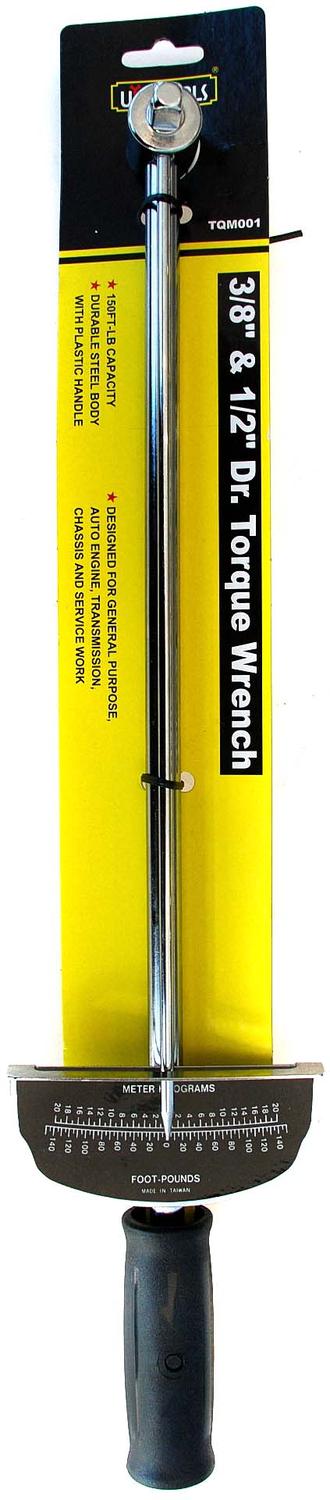 Torquimetro Aguja 3/8'' Y 1/2'' TaiWan 0 - 150 Lb - ft – Uyustools - Herram.cl