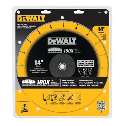 Disco Diamantado EXTREME METAL 14'' Eje 1'' - DeWALT - Herram.cl