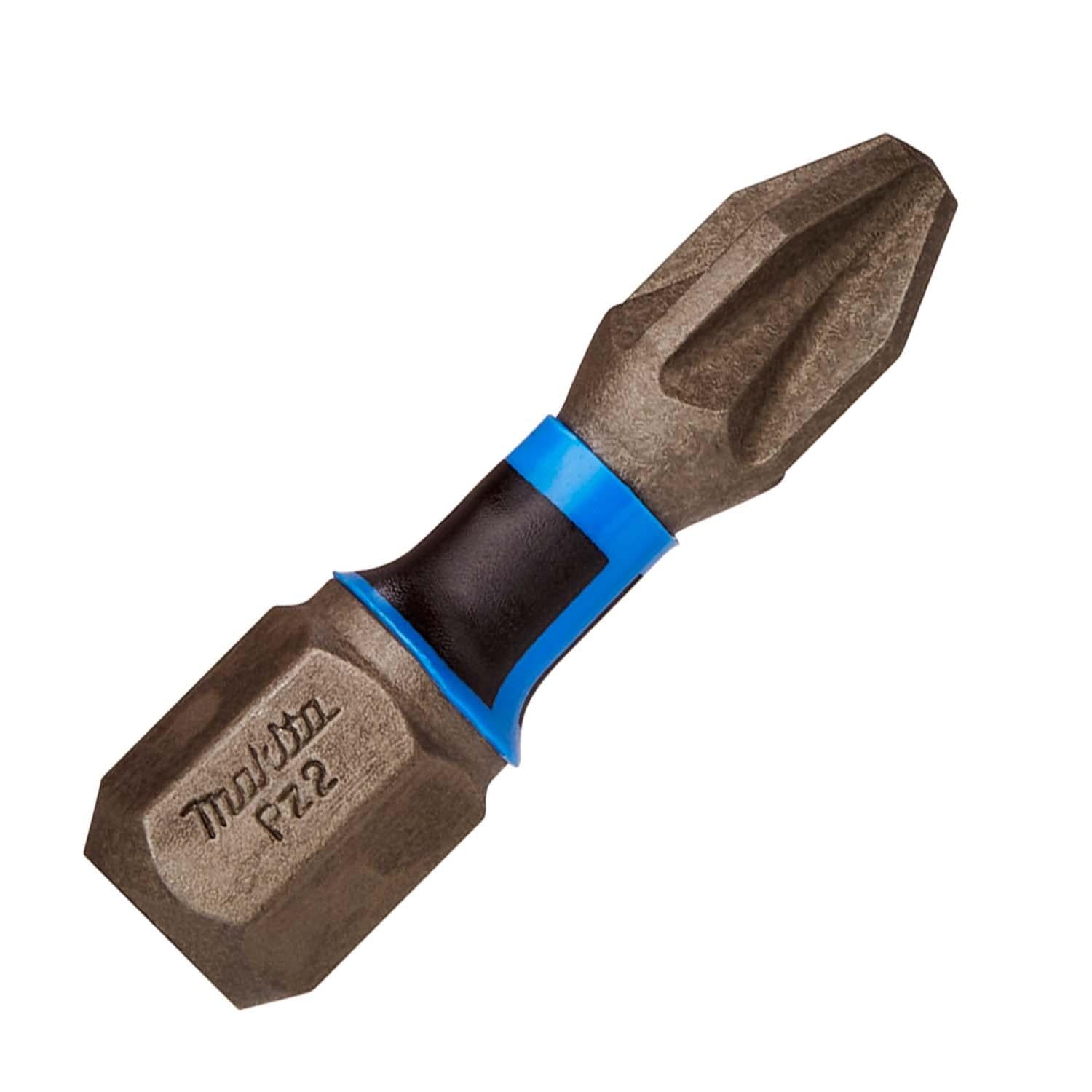 Puntas Impact Premier PZ2 - 25mm 2 Pzas - Makita - Herram.cl