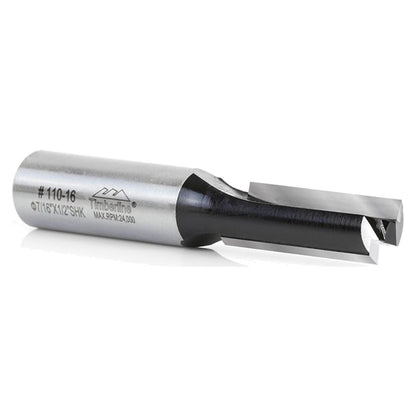 Fresa Recta 7/16''x1-1/4'' Vástago 1/2'' - Timberline - Herram.cl