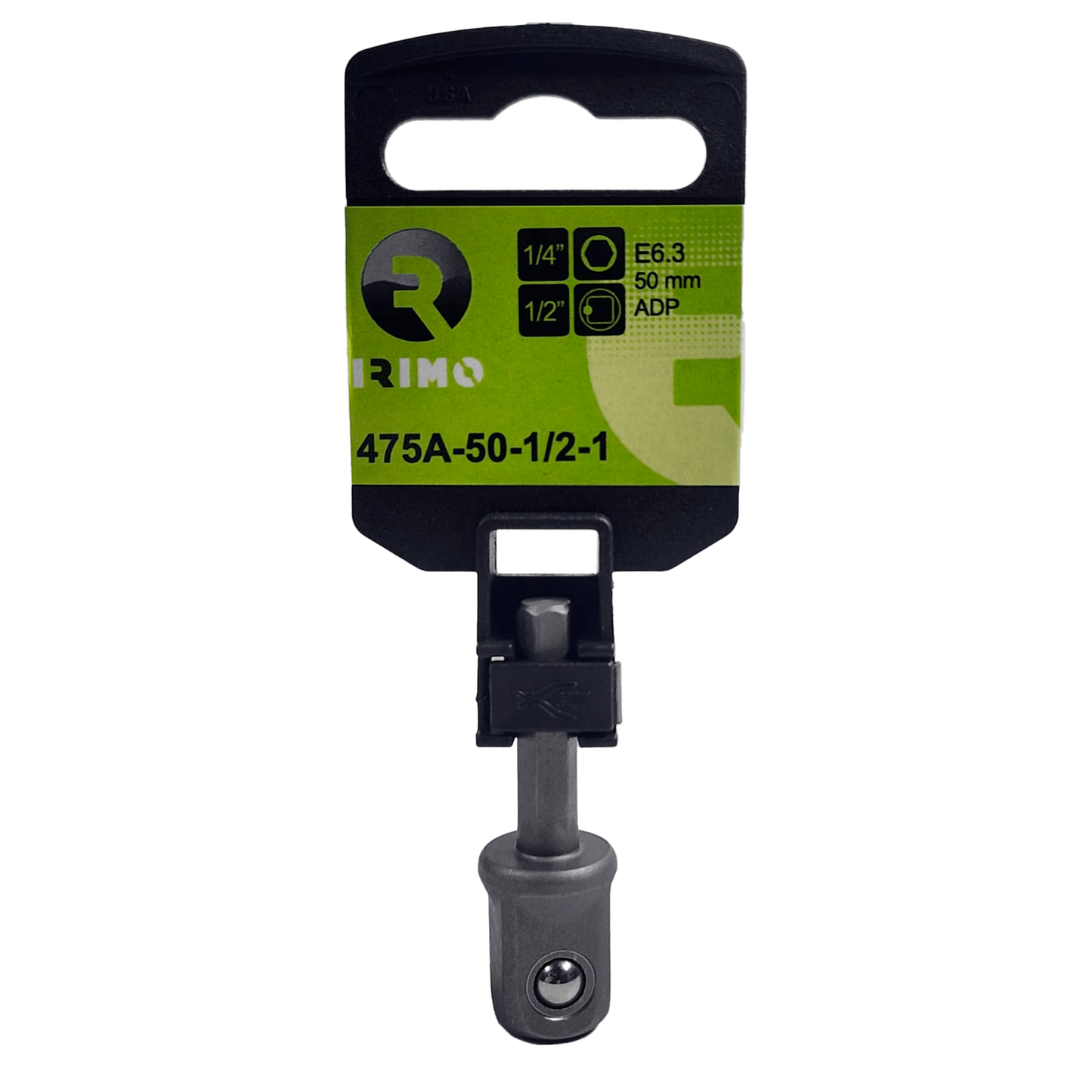 Adaptador Cuadrante 1/2'' a 1/4''x50mm - Irimo - Herram.cl