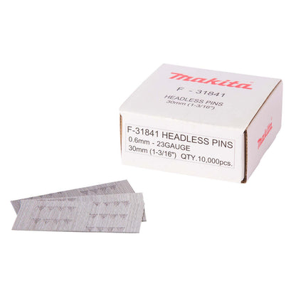 Clavos Puntas F30, Calibre 23 / 10.000 Unidades - Makita - Herram.cl