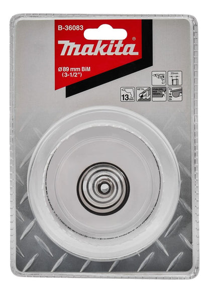 Sierra Copa Bim Acero Inox 89mm ( 3 - 1/2'') - Makita - Herram.cl