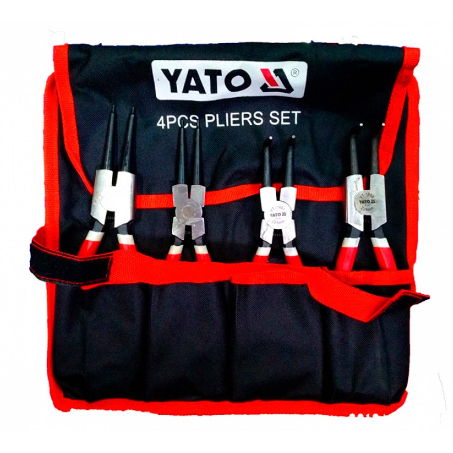 Juego Alicate Saca Seguros 180mm 4 Pzas - Yato - Herram.cl