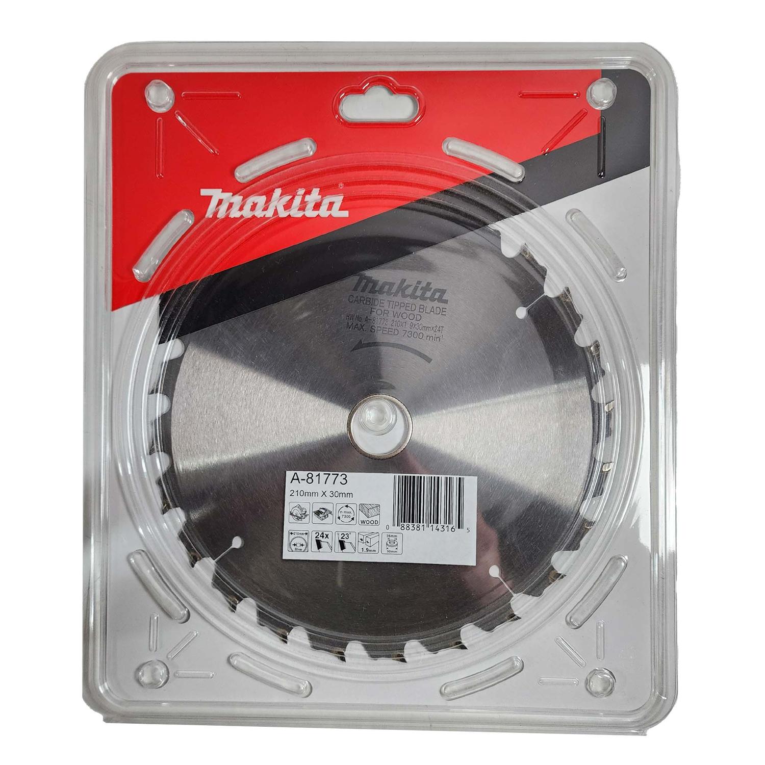 Disco De Sierra 8 - 1/4'' Eje 30mm / 24 D (2702X) - Makita - Herram.cl