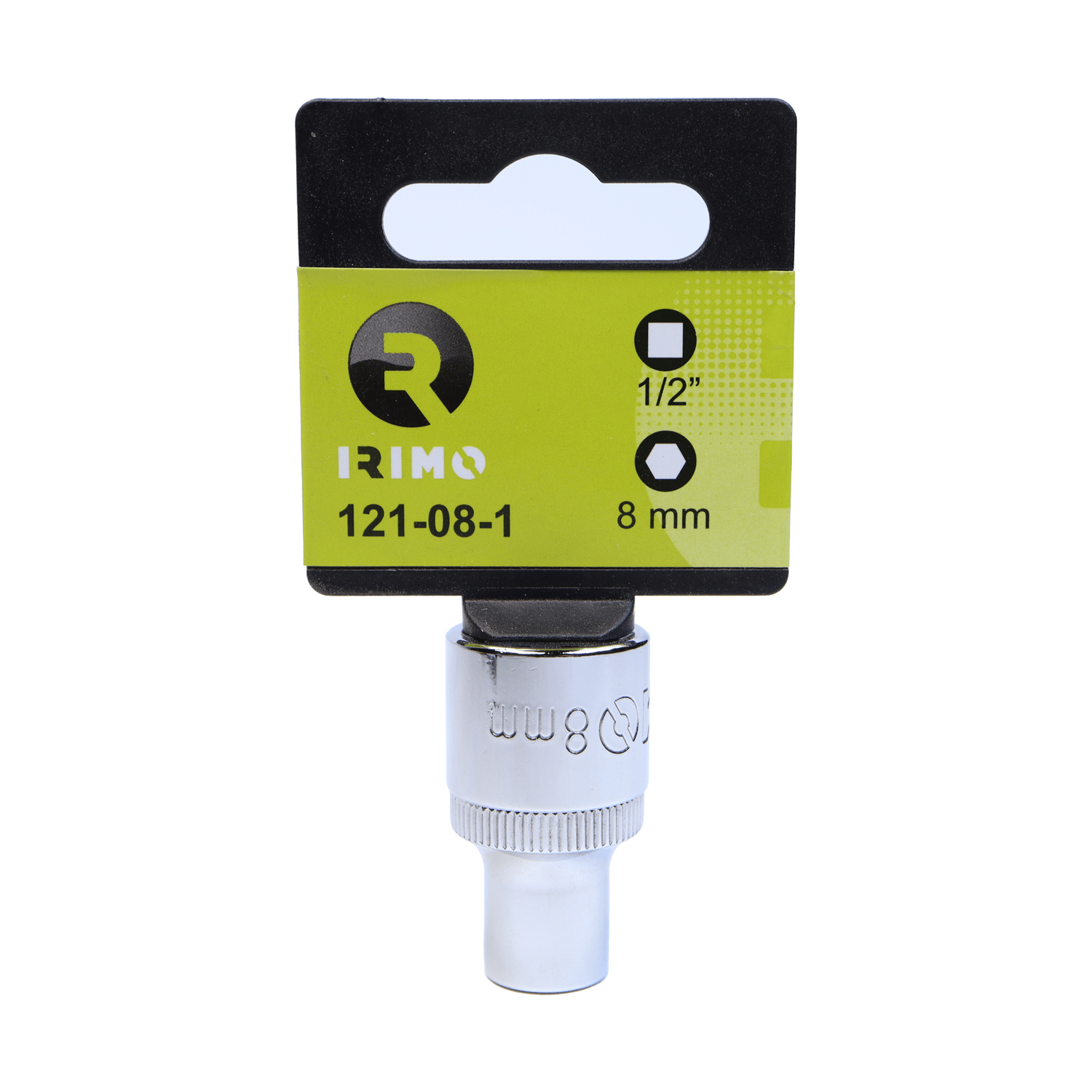 Dado Hexagonal De 1/2'', 8mm - Irimo - Herram.cl