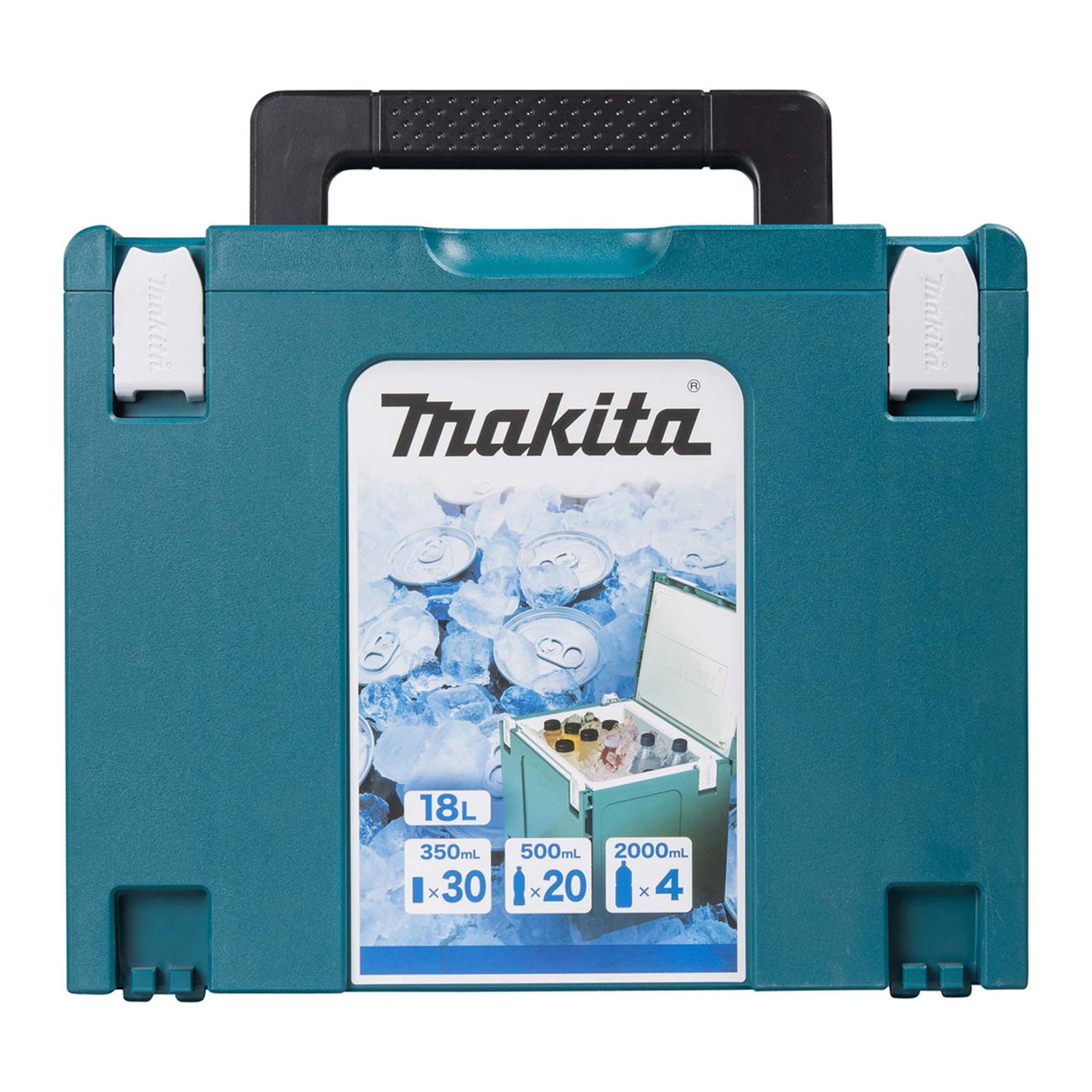 Maleta Apilable MAKPAC Tipo 4 Cooler Box 18 L - Makita - Herram.cl