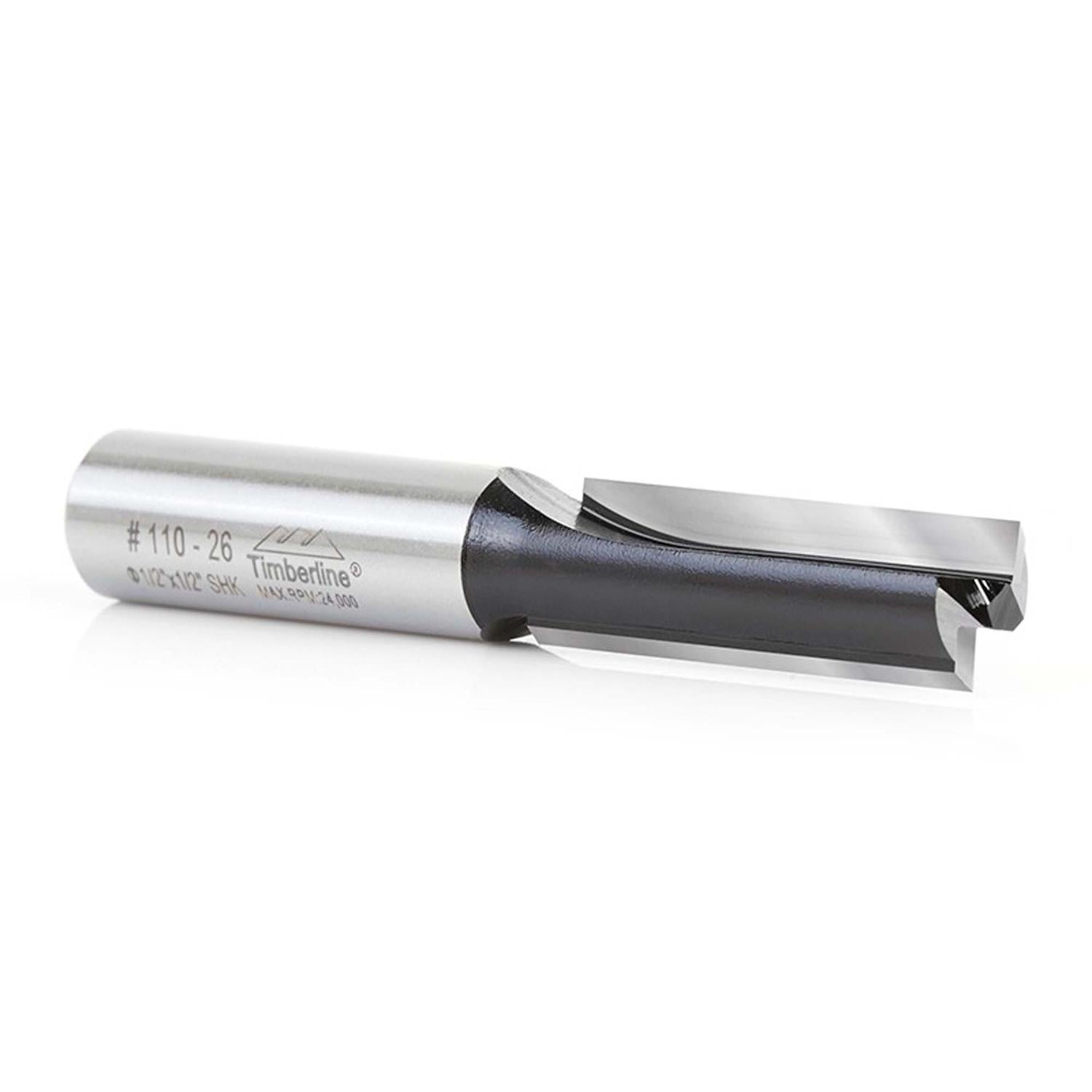 Fresa Recta 2 Filos 1/2''x1 - 1/2'' Toma 1/2'' - Timberline - Herram.cl