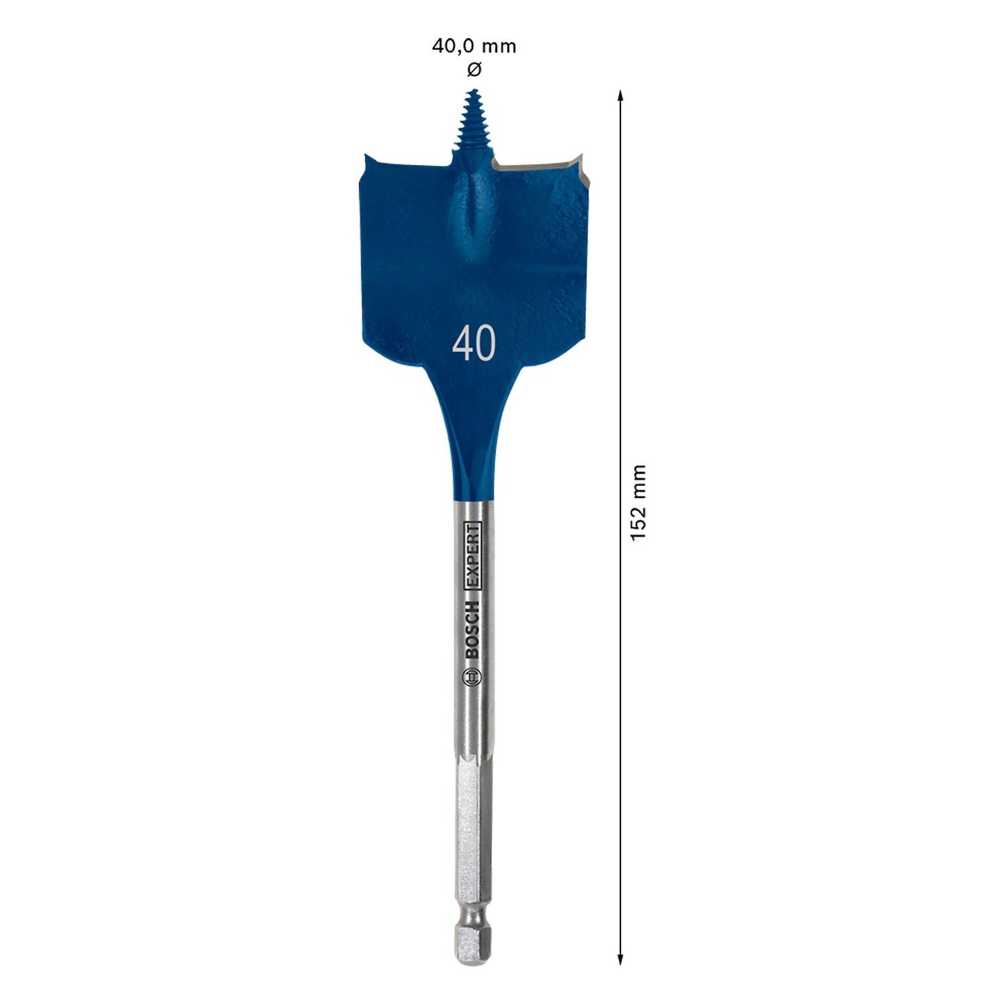 Broca Paleta Expert Self Cut Speed 40 X 152mm – Bosch - Herram.cl