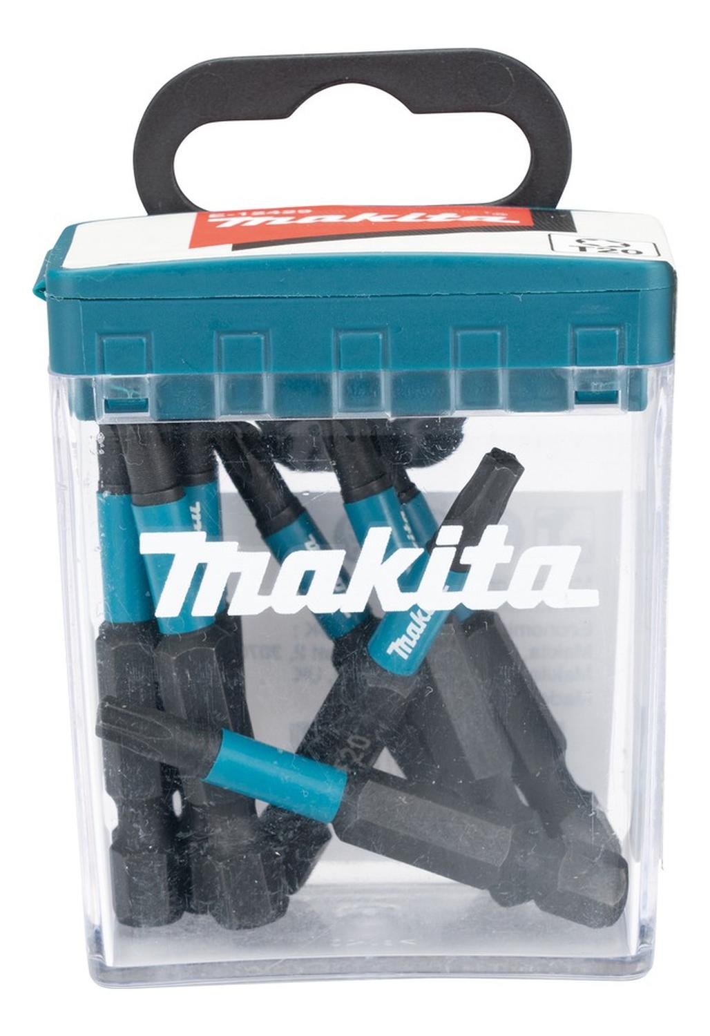 Pack 10 Puntas Impact Black T20x50mm - Makita - Herram.cl