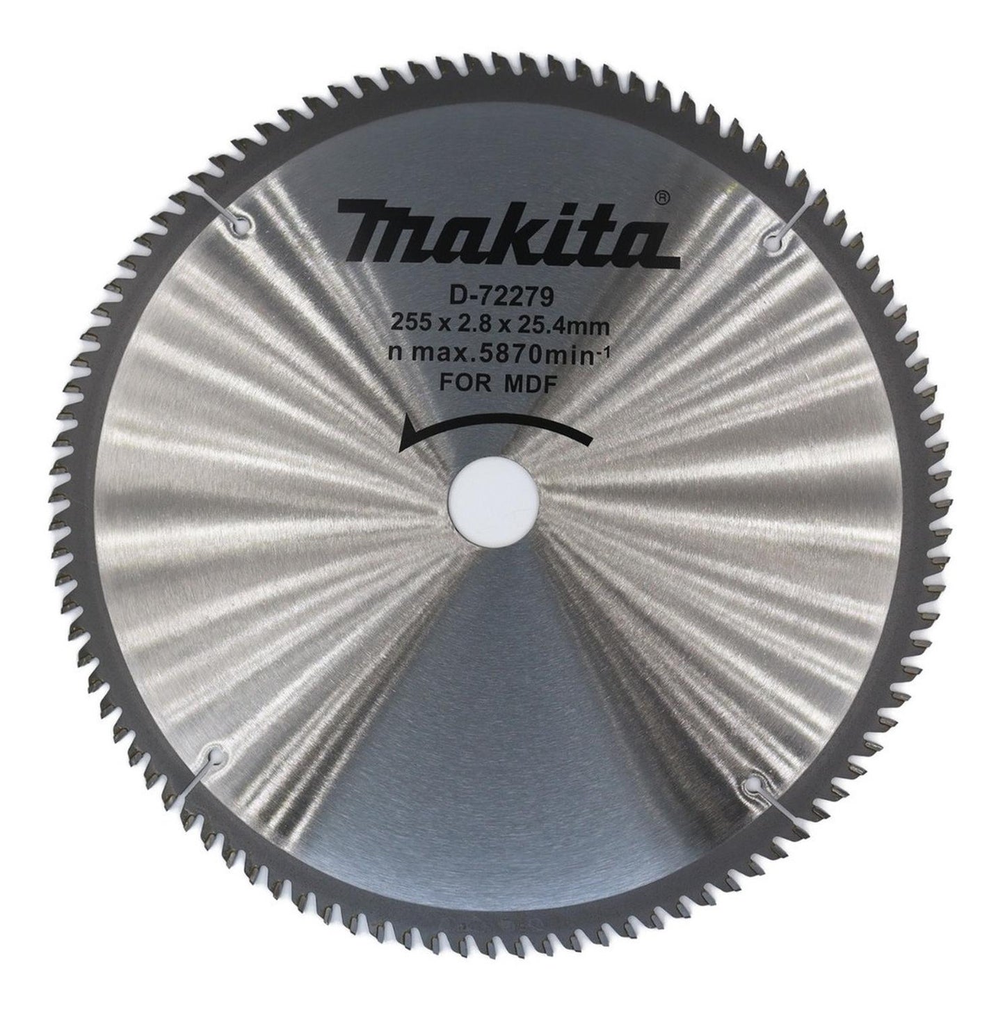 Disco Sierra Melamina (10'') 255x25,4mm 100 D - Makita - Herram.cl