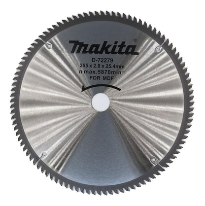 Disco Sierra Melamina (10'') 255x25,4mm 100 D - Makita - Herram.cl