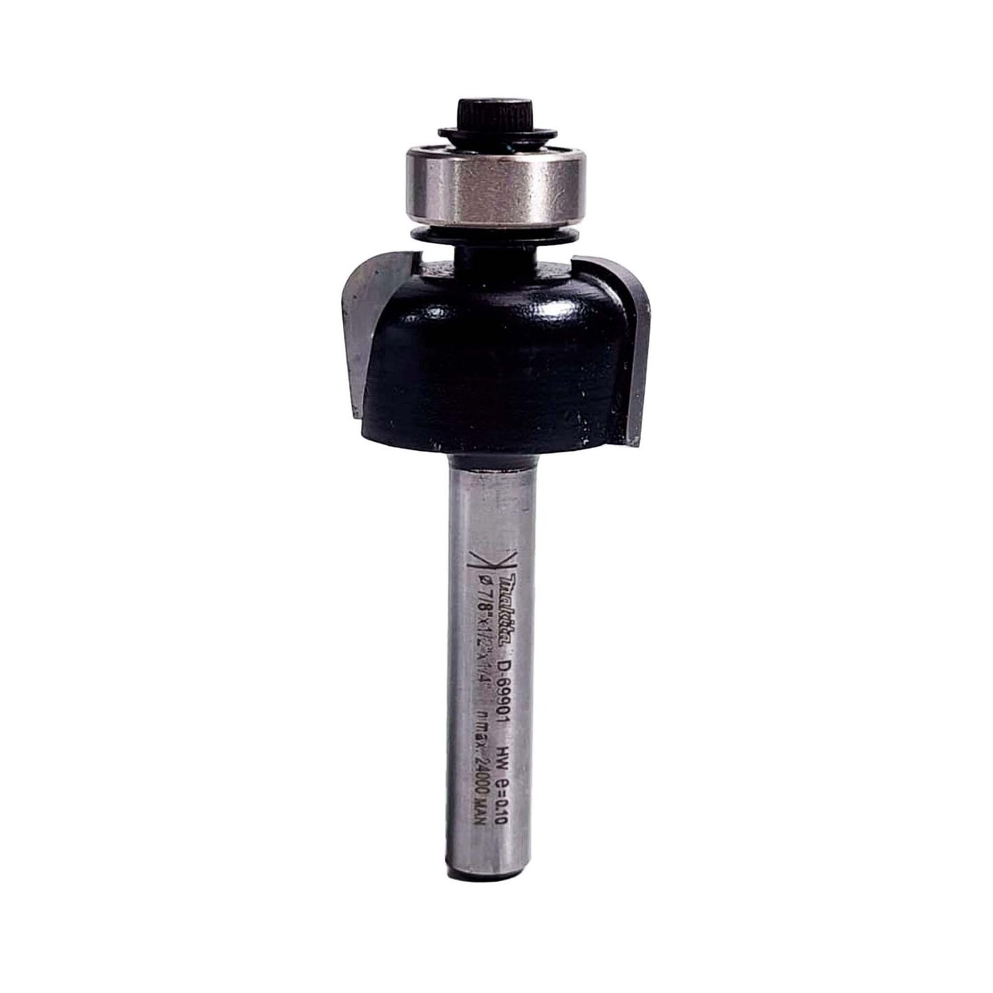 Fresa Media Caña C/Rod. R 3/16''x7/8'' Toma 1/4'' - Makita - Herram.cl