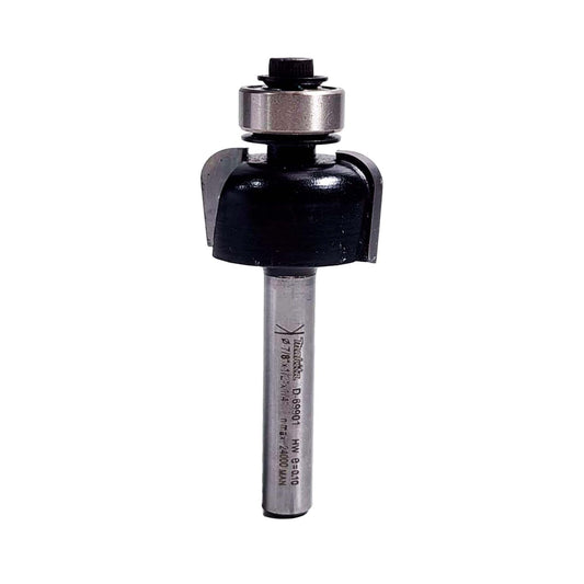 Fresa Media Caña C/Rod. R 3/16''x7/8'' Toma 1/4'' - Makita - Herram.cl