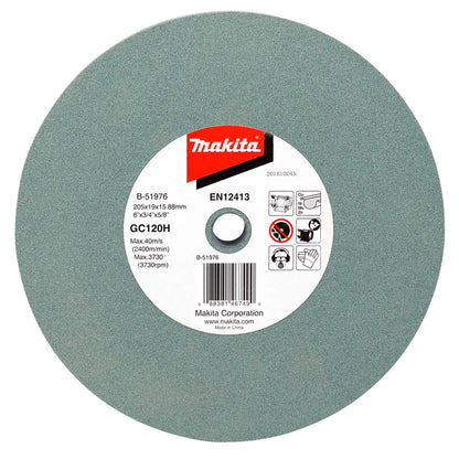 Piedra Esmeril De Banco 8''x3/4''x5/8'' GC120H - Makita - Herram.cl