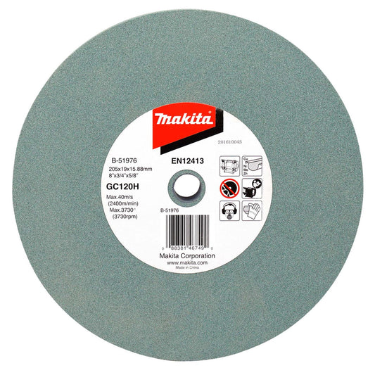 Piedra Esmeril De Banco 8''x3/4''x5/8'' GC120H - Makita - Herram.cl
