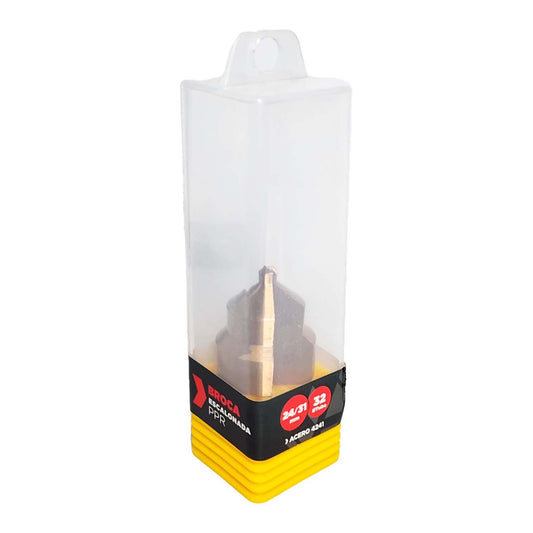 Broca Escalonada HEMIC HSS PPR 24-31mm p/Fusión Térmica - Herram.cl