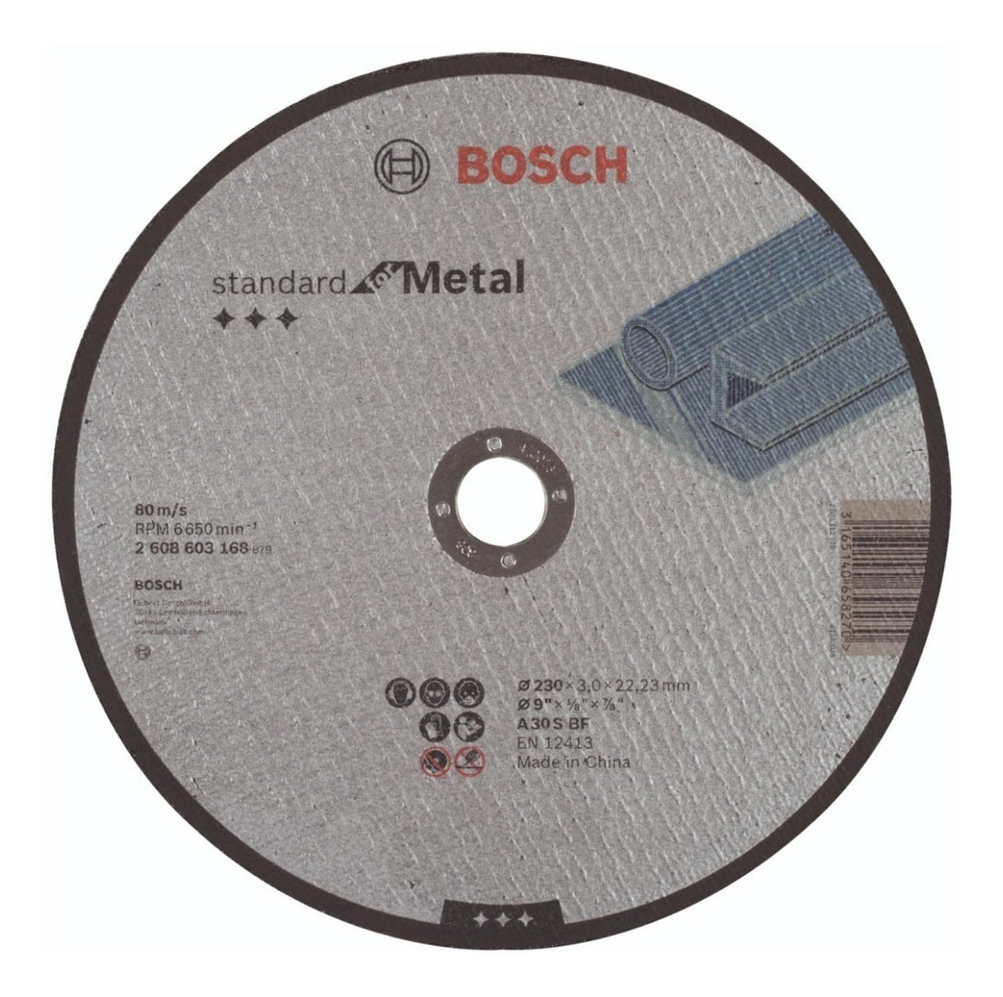 Disco Corte Recto 9'' X 7/8'' , 3mm Espesor - Bosch - Herram.cl