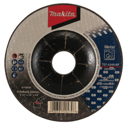 Pack Balde 20 Discos de Desbates Metal 4 1/2'' 6mm - Makita - Herram.cl