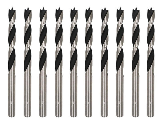 Set 10 Brocas Madera 4 x75mm Makita D - 71738 - Herram.cl
