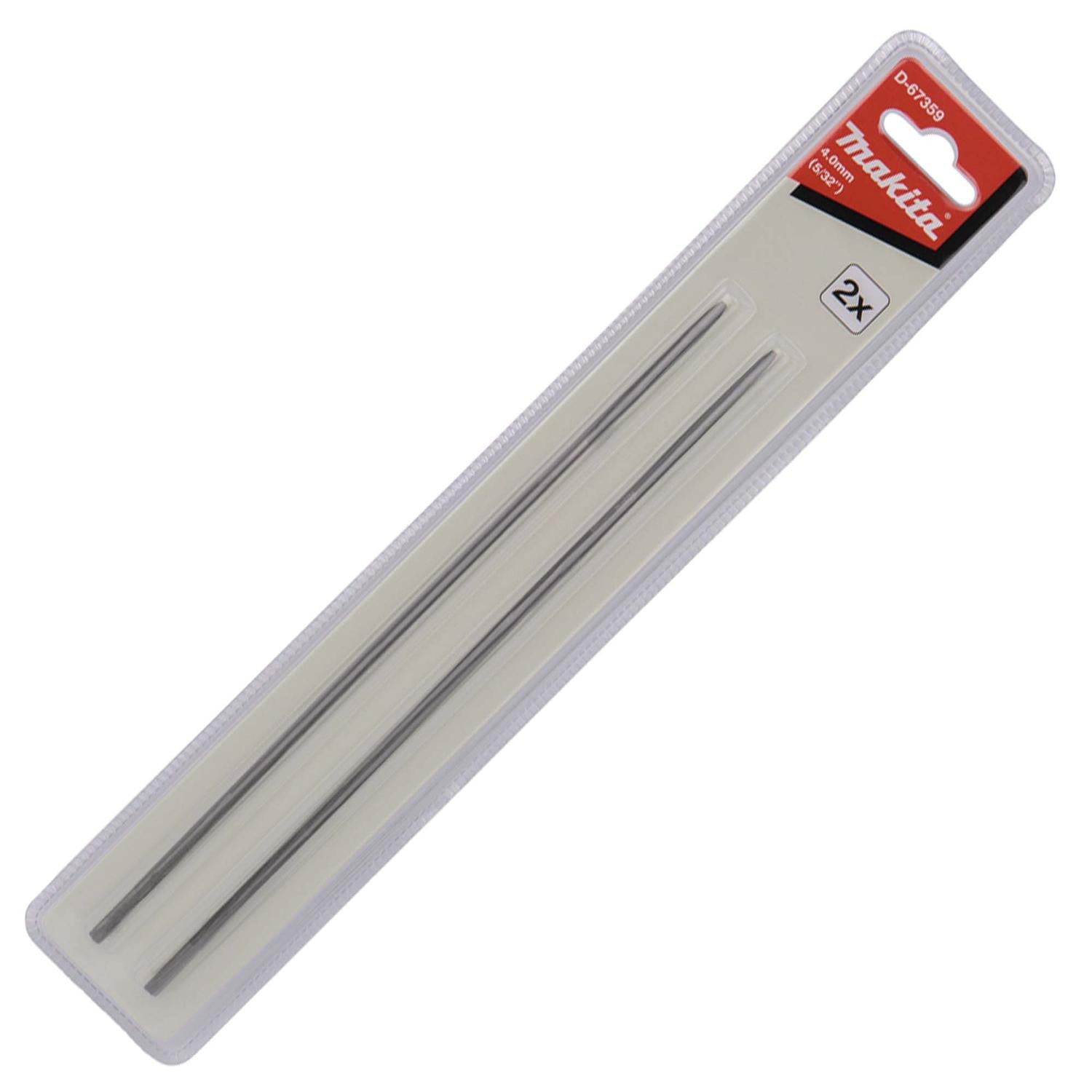 Lima Redonda Clamshell 4,0mm (5/32'') 2 Pzas - Makita - Herram.cl
