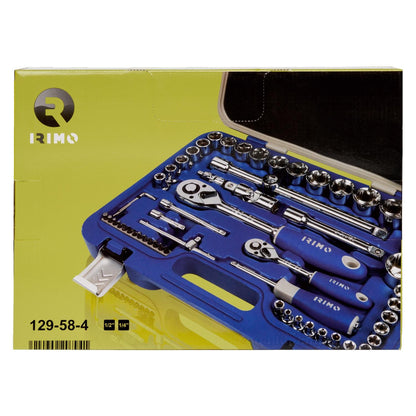 Juego De Dados 1/4'' y 1/2'' 58 Pzas - Irimo - Herram.cl