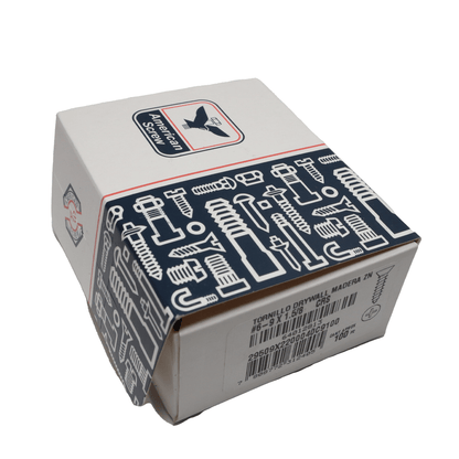 Tornillo DryWall Madera Zn6 - 9x1.5/8''100uds. American ScreW - Herram.cl