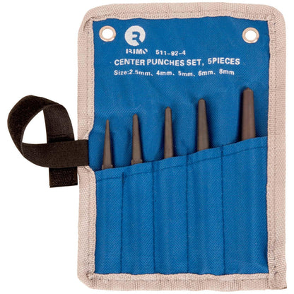 Juego 5 Granetes IRIMO 511-92-4 Cilíndricos 2,5-8mm Estuche - Herram.cl