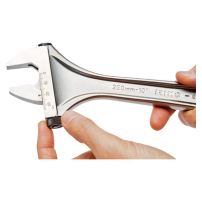Llave Ajustable IRIMO 001031 Moleta Lateral 8" 29mm Cromada - Herram.cl