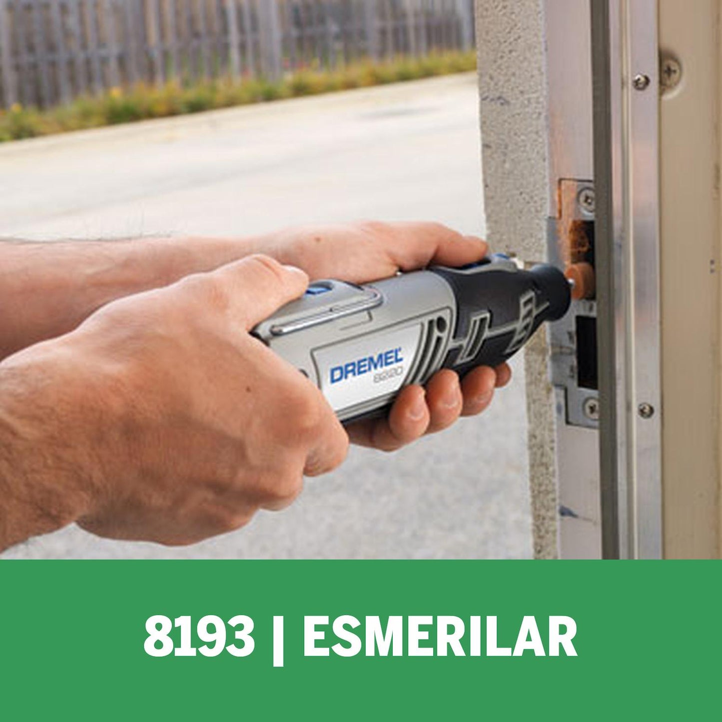 Piedra Esmerilar Oxido de Aluminio 15.9mm (8193) - Dremel - Herram.cl