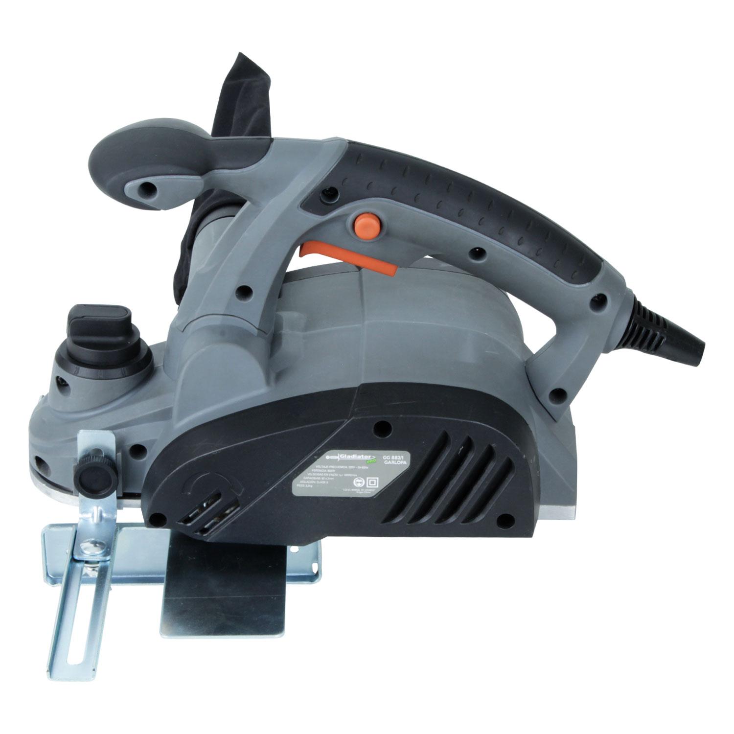 Cepillo Eléctrico 82x2mm 800 W - Gladiator - Herram.cl